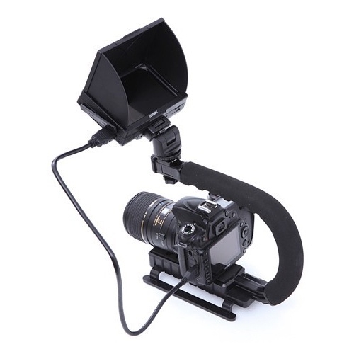 Tay cầm chống rung hình chữ c cho máy ảnh canon / nikon / sony / gopro | BigBuy360 - bigbuy360.vn
