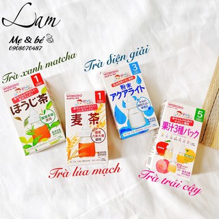 (Thanh lý nghỉ bán) Trà Lúa mạch/Hoa quả Wakodo Nhật