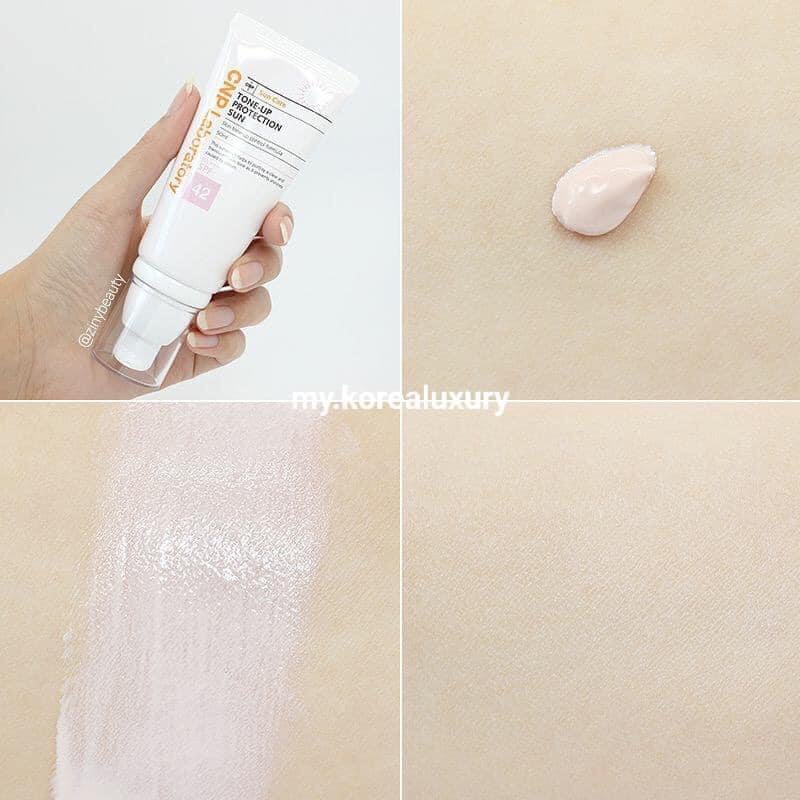 Hàn - Kem chống nắng CNP nâng tông Laboratory tone up protection sun.