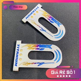 [GIÁ SĨ] ( KING DRAG ) NẸP GẮP, KẸP GẤP TITANIUM MẪU KING DRAG CHO CÁC DÒNG XE NHƯ SONIC, WINNER, SATRIA, EXCITER