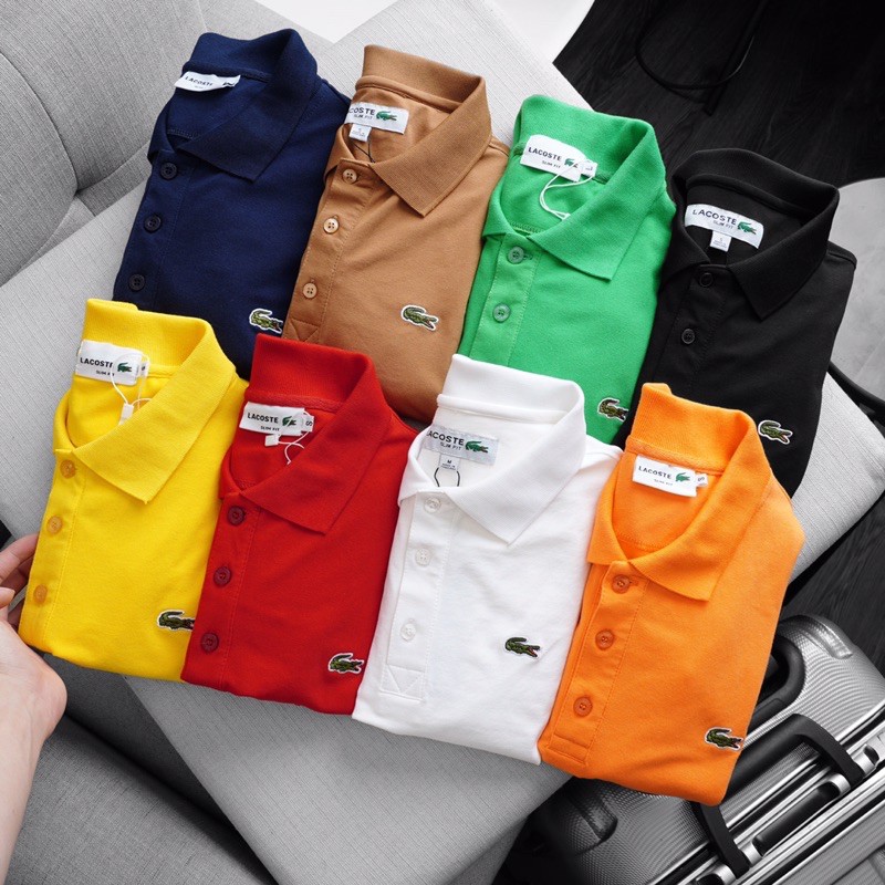 Áo thun [PO.LO] có cổ cao cấp chất cotton thoáng mát trẻ trung | BigBuy360 - bigbuy360.vn