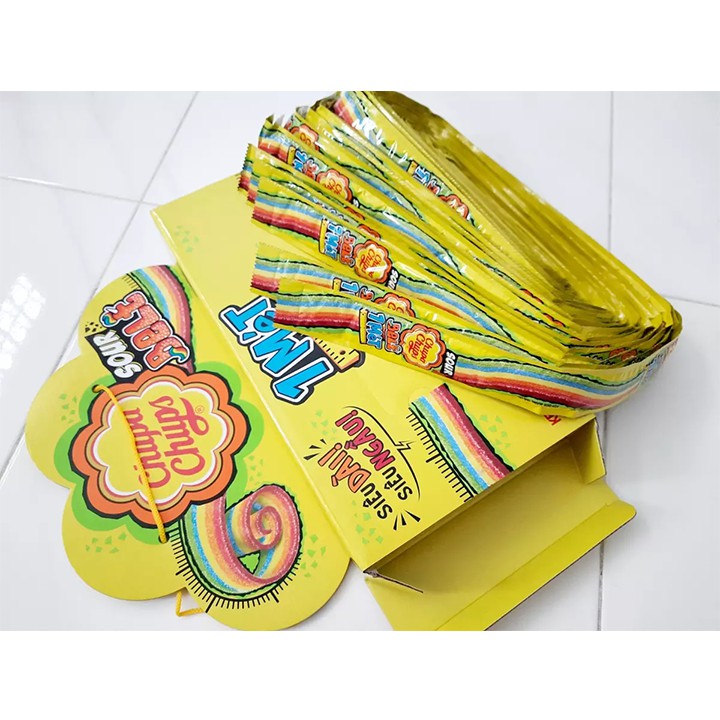 10 Kẹo dẻo chupa chups cầu vồng hương trái cây