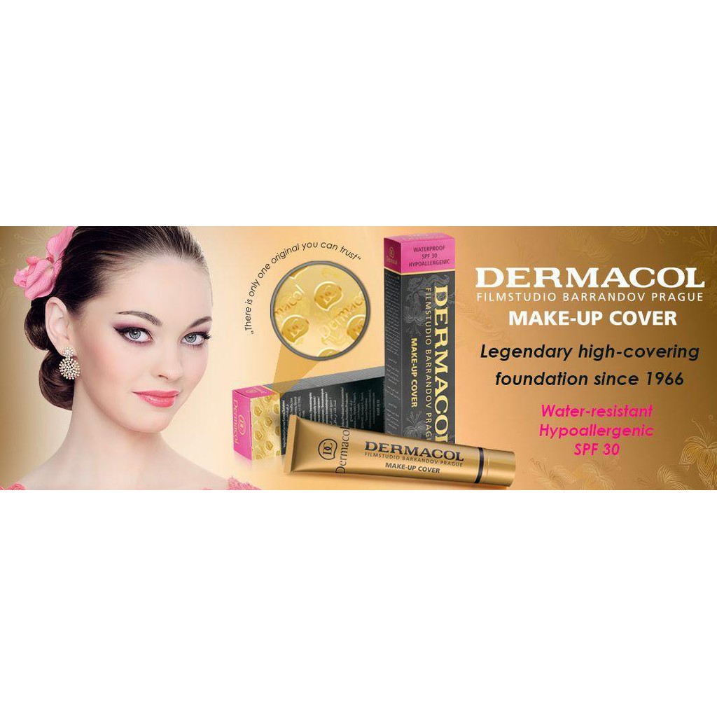 Kem nền che khuyết điểm và hình xăm Dermacol Make-up Cover 30g | BigBuy360 - bigbuy360.vn