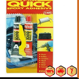 FREESHIP Tuýp keo dán A&B siêu cứng Epoxy
