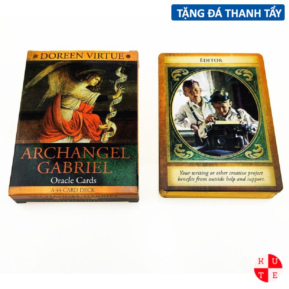 Bài Oracle Archangel Gabriel 78 Lá Bài Tặng Đá Thanh Tẩy