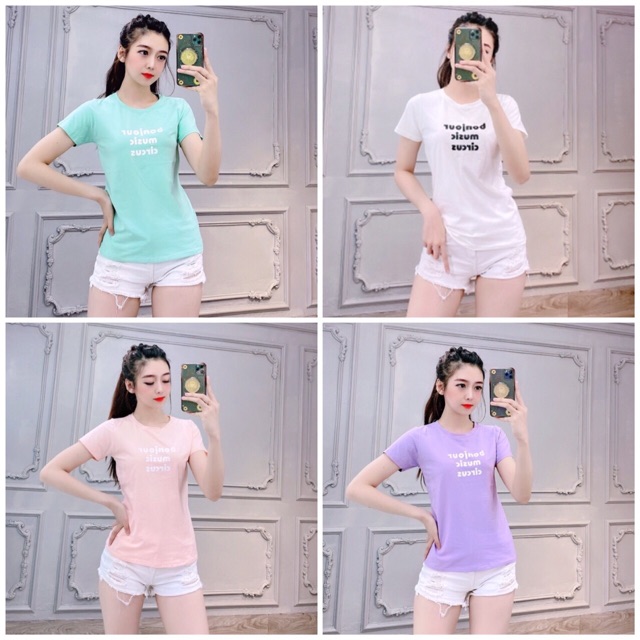 Áo THUN THÁI in Form vừa (bao chất đẹp) | BigBuy360 - bigbuy360.vn