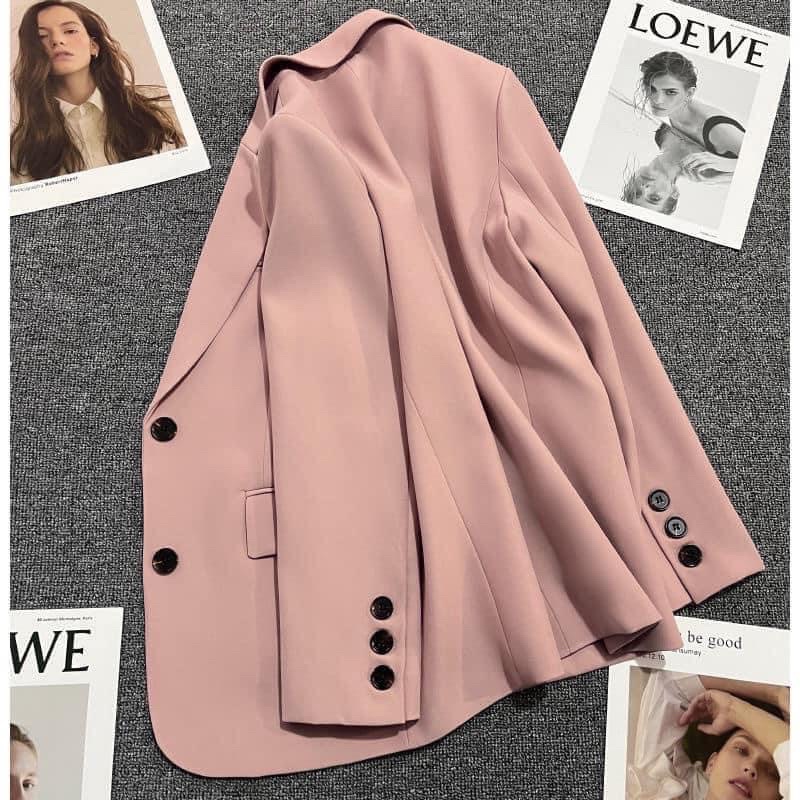 Áo Blazer , Áo khoác véc 3 màu cực hot Dáng Rộng Thời Trang Xuân Thu Dành Cho Nữ