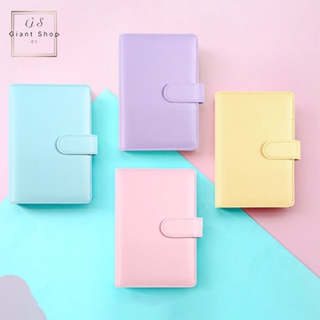 Classic Loose Leaf Ring Binder Notebook Planner Diary Notebook Cover PU Leather Cover