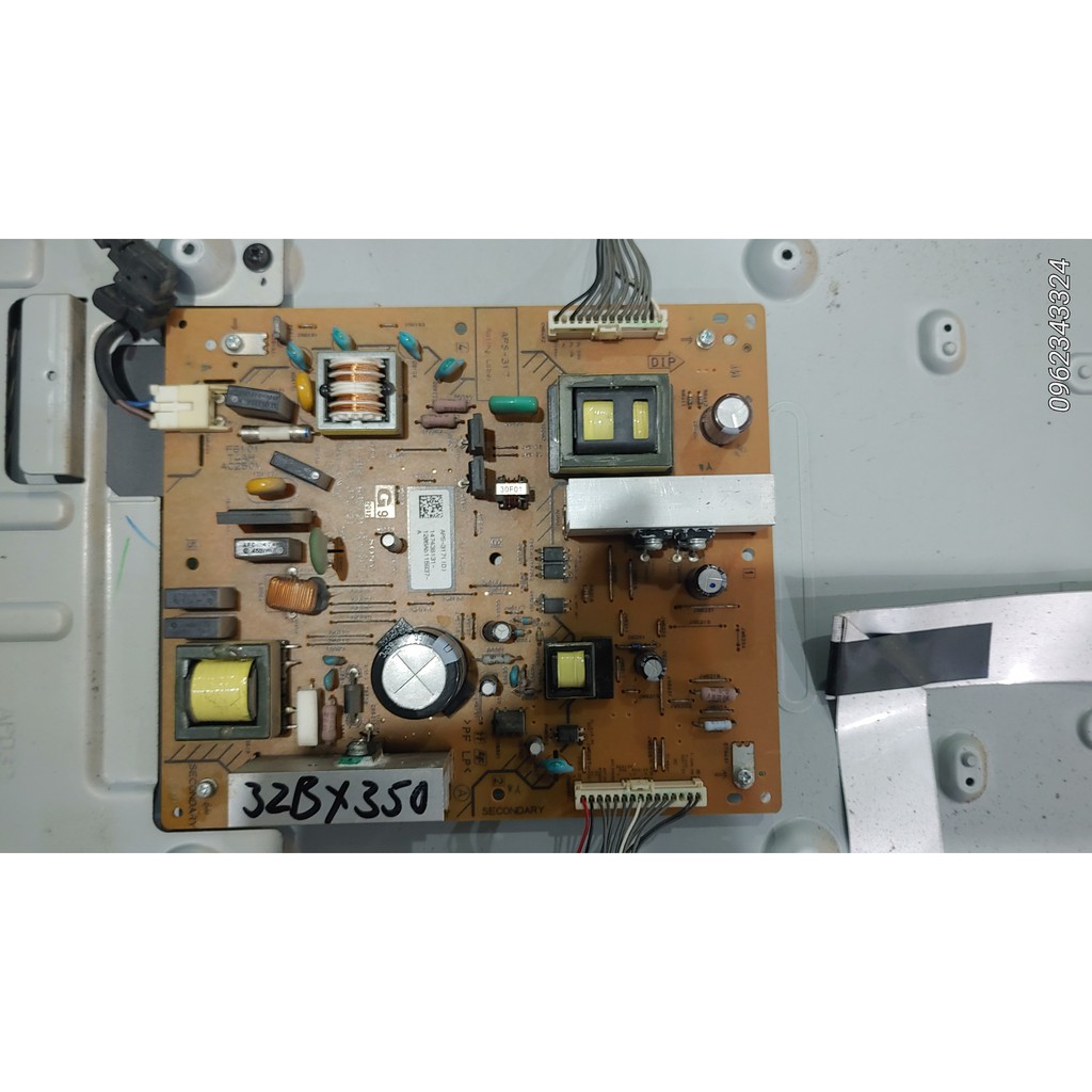 Bo Nguồn MẠCH Vi xử lý mạch cao áp đôi loa tivi Sony KLV 32bx350