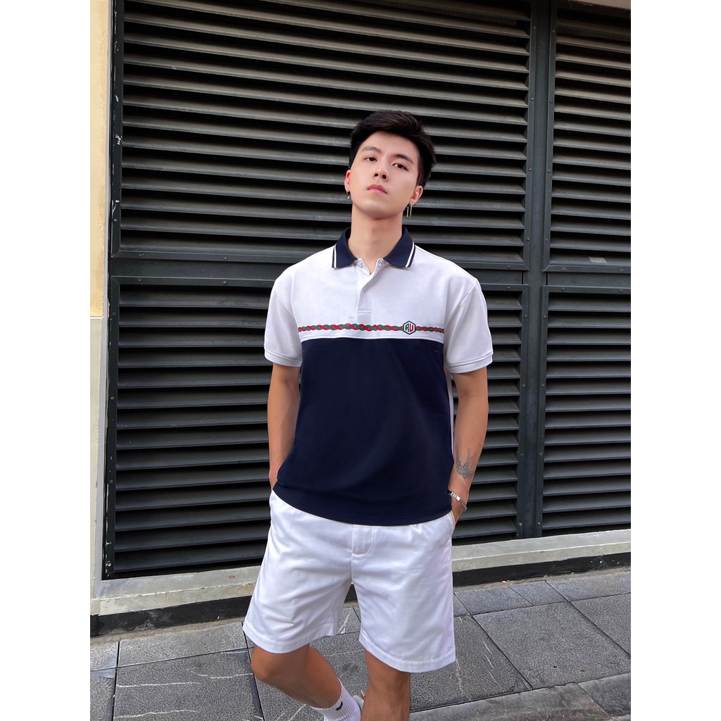 Áo Polo Nam Spiral Chất Liệu Cotton Cao Cấp Cá Tính, Mềm, Mịn,Phong Cách Sang Trọng - REVVOUR