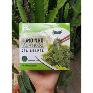 1 hộp Rong nho tách nước Sea Việt hộp 220g ( 11 gói )