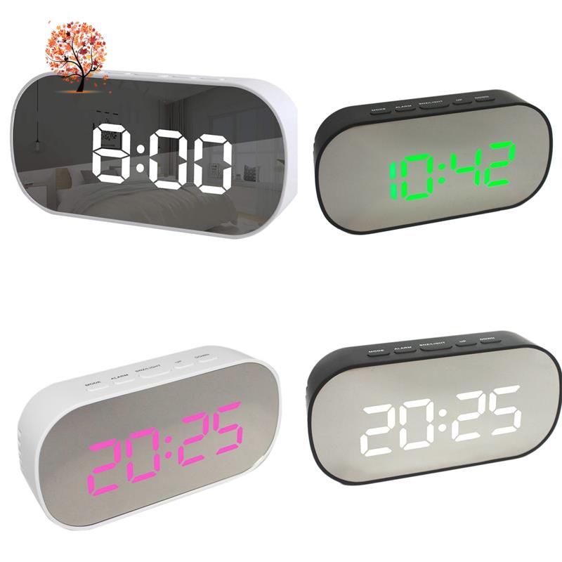Đồng hồ báo thức kỹ thuật số để bàn có đèn LED