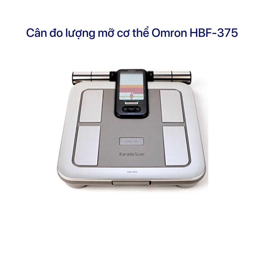 Cân đo lượng mỡ cơ thể Omron HBF-375