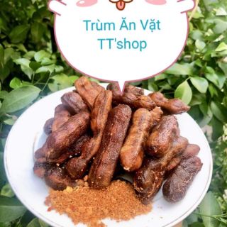 Hủ nhựa 500gr - 1kg Me lào một nắng kèm muối tôm