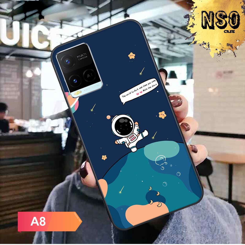 Ốp Lưng Vivo Y21 - Y21s In Hình Phi Hành Gia Đẹp Chất