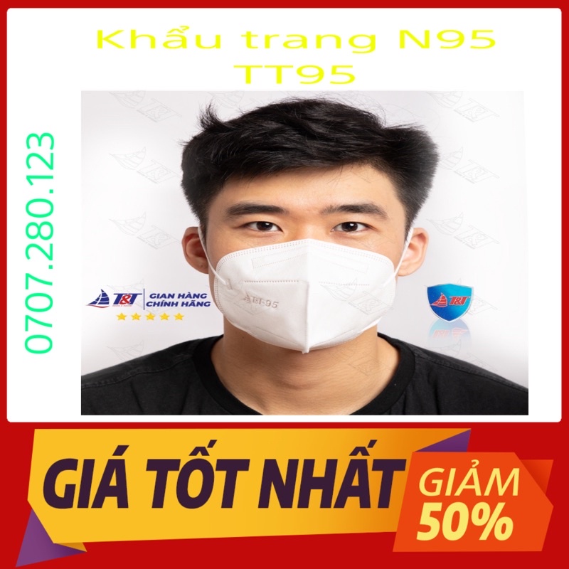 Khẩu trang N95 ( BFE>95%)