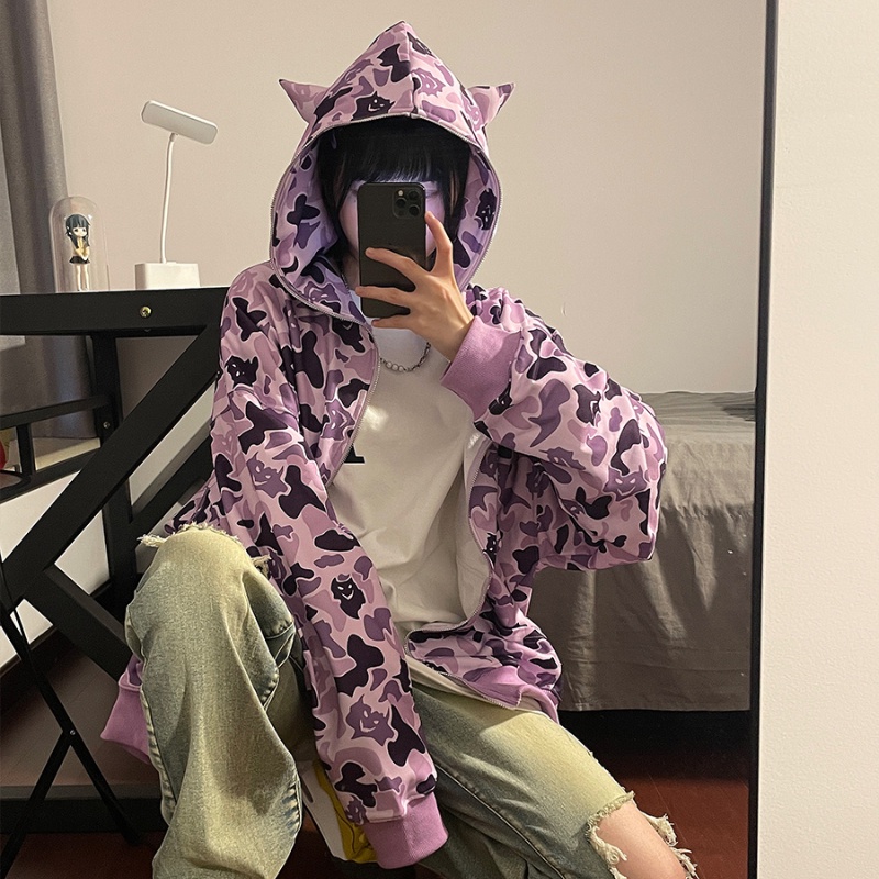 Áo Khoác Có Mũ Trùm Phong Cách Hip Hop Mỹ Cho Nam Nữ