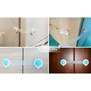 Sét 2 chiếc khóa gài tủ lạnh, ngăn kéo