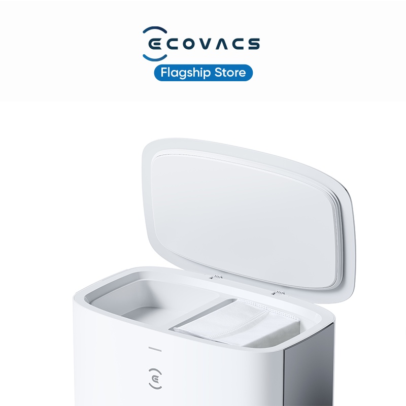 Robot Hút Bụi Lau Nhà Ecovacs Deebot T10 Plus - Lực Hút 3000Pa Kèm Dock Sạc Tự Động - Tặng Sáp Thơm