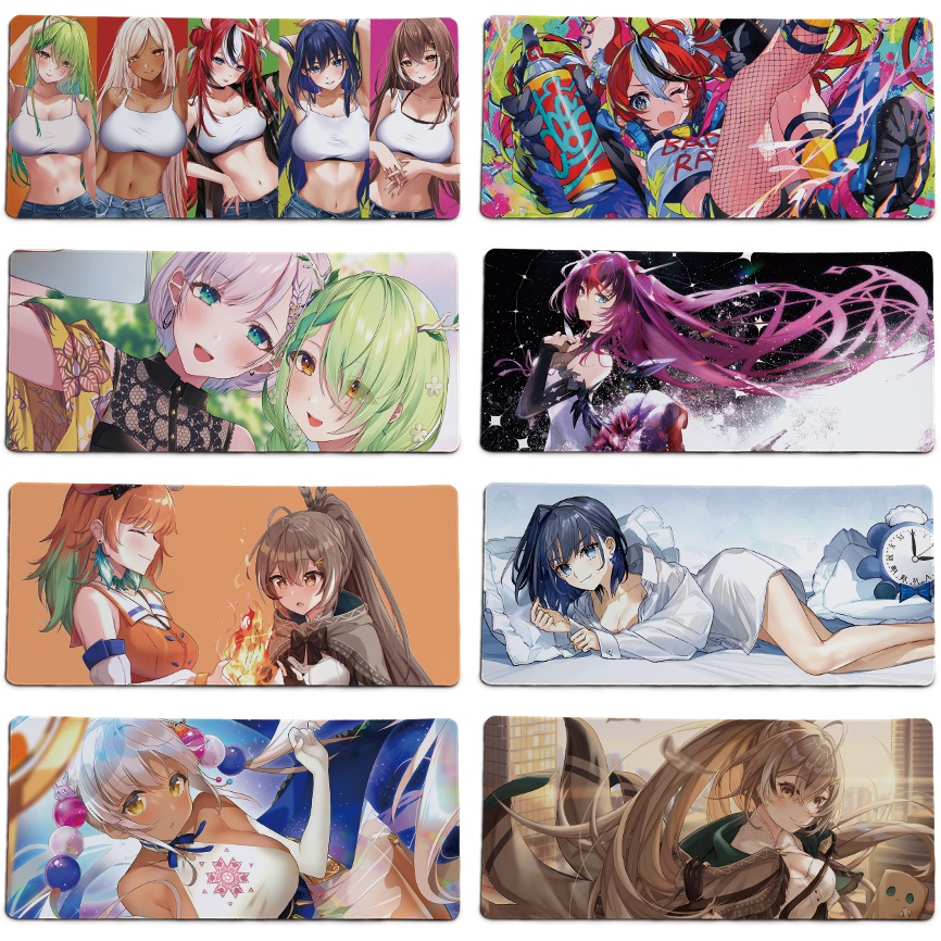 Lót ChuộT Gaming Hololive EN Council 800mm * 300mm