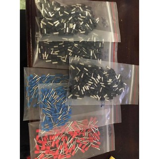 Đầu cos Pin rỗng thau 0.5mm - 1.0mm - 1.5mm - 2.5mm