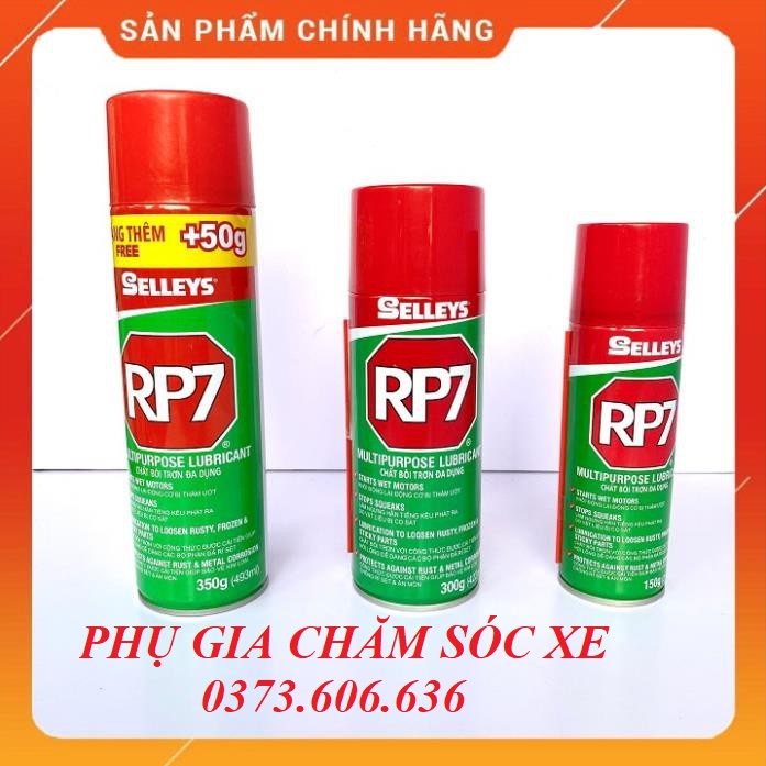 CHAI XỊT  SELLEY RP7 350g XỊT BÔI TRƠN VÀ CHỐNG RỈ SÉT HÀNG CAO CẤP