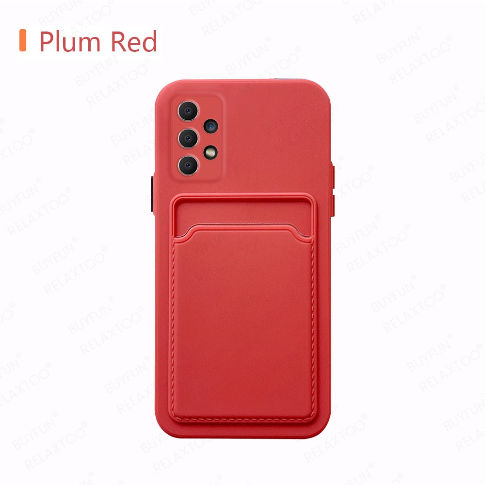 Ốp Điện Thoại Dạng Ví Đựng Thẻ Cho Samsung Galaxy A82 A91 M51 M21 M53 A10S