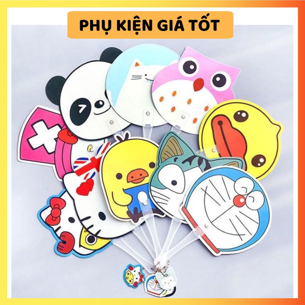 Quạt nhựa cầm tay siêu kute