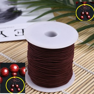 100m Dây Thun Co Giãn, Dây Lõi Thun Đàn Hồi , Dây Xỏ Chuỗi Hạt, Vòng Tay 0.8mm
