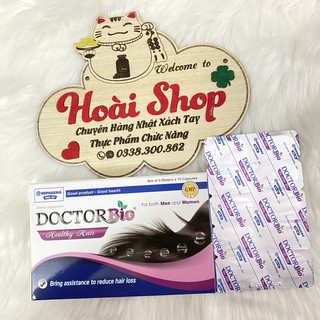 Doctorbio mọc tóc nhanh giảm rụng tóc Hộp 30 viên