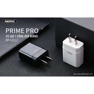 Củ sạc 1 cổng USB Remax RP-U112