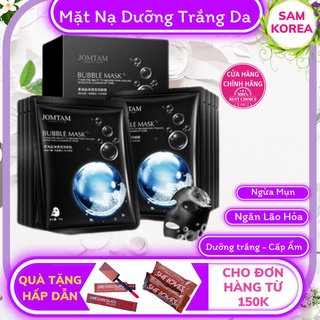 Mặt Nạ Sủi Bọt Thải Độc Than Hoạt Tính JomTam - Da Trắng Sáng - Săn Chắc - Cấp Ẩm - Se Khít Lỗ Chân Lông (HOT)