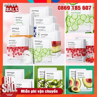 Mặt Nạ Giấy Dưỡng Da Bioaqua Mask Cấp Ẩm Trắng Da Thu Nhỏ Lỗ Chân Lông Giúp Da Mịn Màng