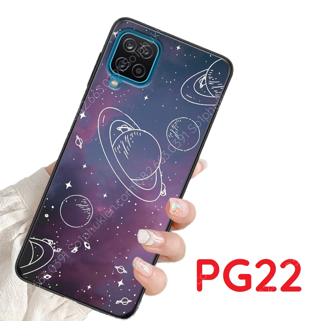 Ốp lưng Samsung Galaxy A12 - A22 4G - M32 - A22 5G in hình vũ trụ,ngân hà cực hot