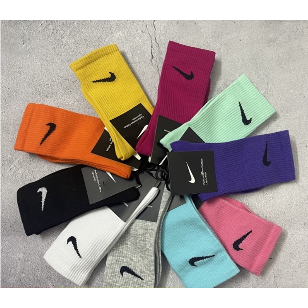 Tất Vớ Nike High Top Cao Cổ UNISEX, Chất Cotton Cao Cấp Dày Dặn Nhiều Màu Cá Tính  thời trang Thể Thao, Gym Nhảy TopTop.