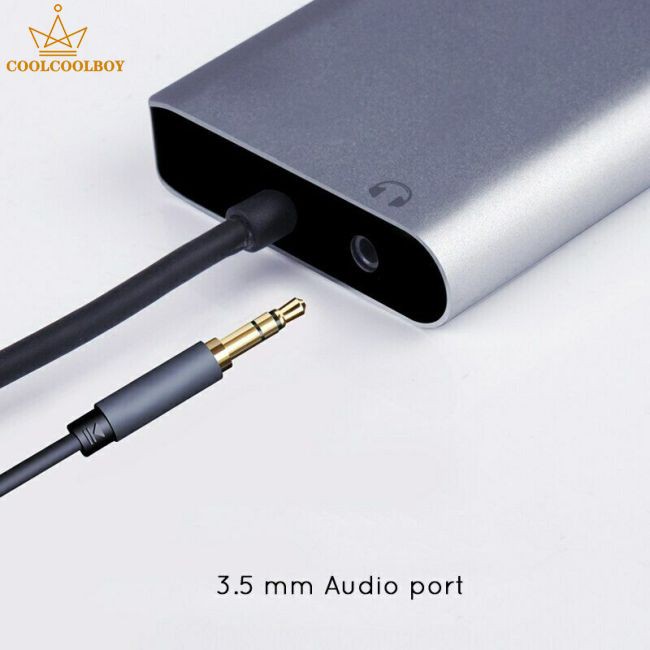 Trạm Chuyển Đổi Usb-C Sang Hdmi Vga Hub Đa Chức Năng