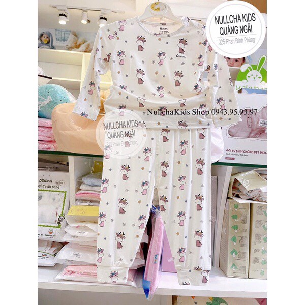 AVALER bộ dài tay bamboo cho bé trai, bé gái chính hãng Avaler Việt Nam