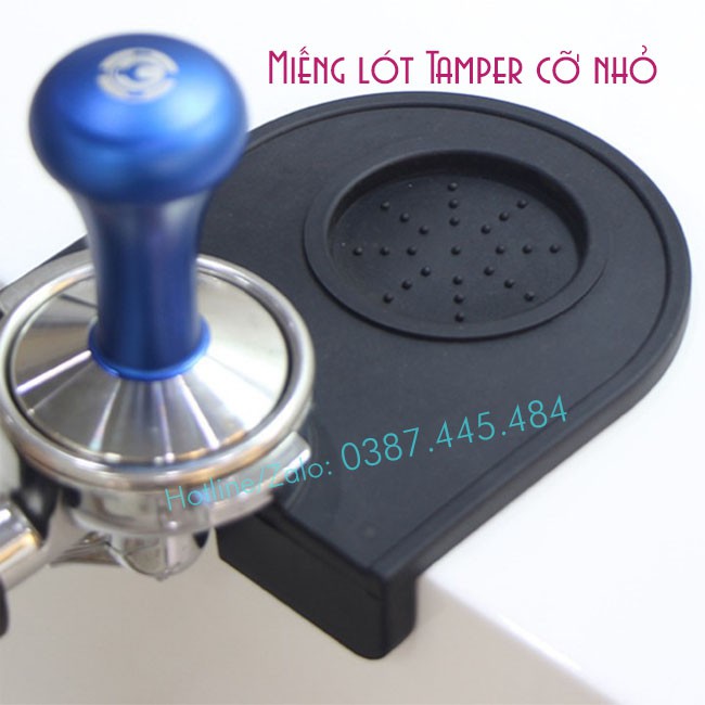 Miếng lót tamper tay nén cao su, Đế cao su nén cà phê với 3 kích thước - Máy Móc Pha Chế Giá Sỉ TM