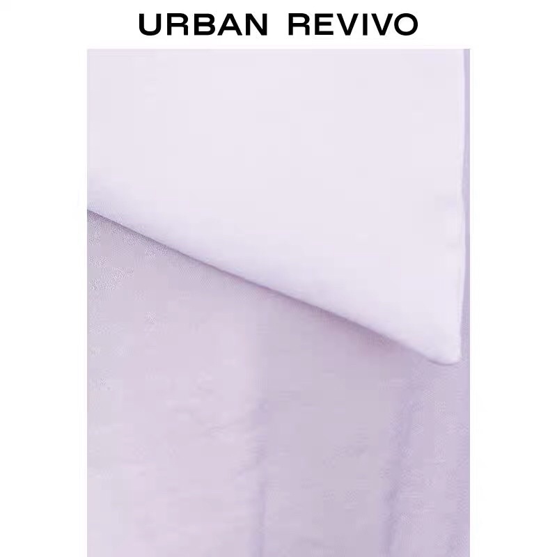 Áo lụa tím Urban Revivo