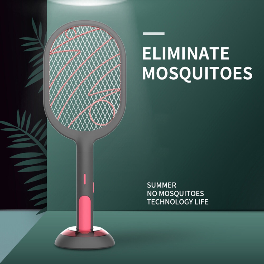 Máy đập muỗi điện，Đập Muỗi Bằng Điện 2 Chế Độ 1200 MAh Có Thể Sạc Qua USB Fly Vợt Muỗi Điện Vợt [GM-LYMWP001]