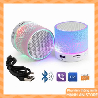 Loa Bluetooth Trứng Loa ⚡CHÍNH HÃNG⚡  Bluetooth có đèn led dùng cho tất cả các dòng điện thoại