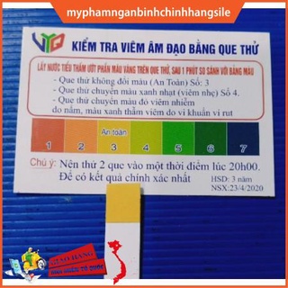 Que kiểm tra viêm âm đạo kèm cốc