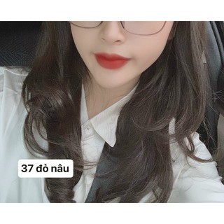 Sẵn son 𝐁𝐥𝐚𝐜𝐤 𝐑𝐨𝐮𝐠𝐞 𝐀𝐢𝐫 𝐅𝐢𝐭 𝐕𝐞𝐥𝐯𝐞𝐭 𝐓𝐢𝐧𝐭 𝐕𝐞𝐫 𝟕 A37 Đỏ nâu đất