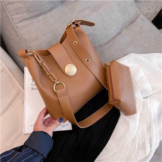 Bộ đôi túi ví đeo vai nữ, túi xách tay nữ, túi xách tay nữa