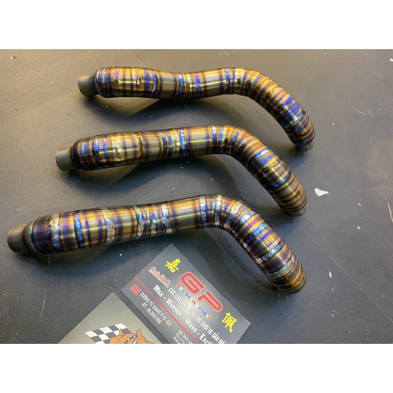 Ống nước titan cho xe honda suzuki winner x sonic satria