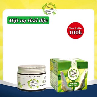 Mặt nạ thải mụn sắc mộc thiên - đẩy mụn ẩn thải độc tố