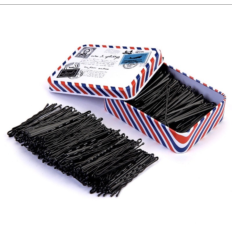 HỘP THIẾC MINI ĐỰNG KẸP TĂM SIÊU ĐÁNG YÊU CHO NỮ