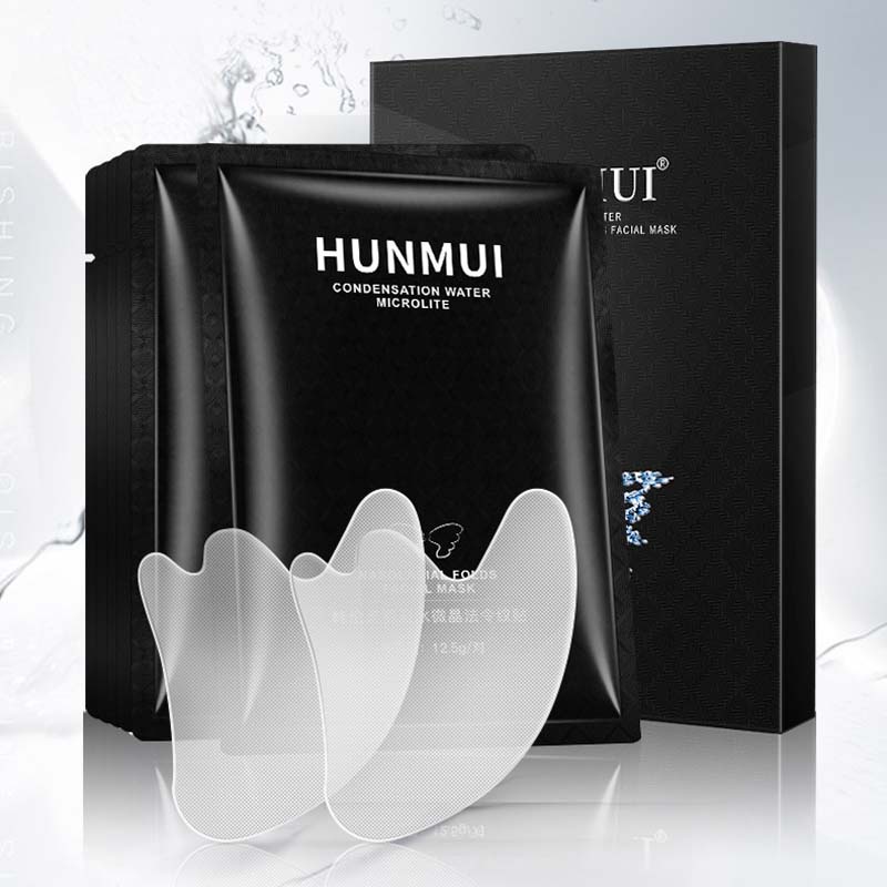 [Hàng mới về] Hộp 5 mặt nạ HUNMUI chứa axit hyaluronic chăm sóc da chống nếp nhăn