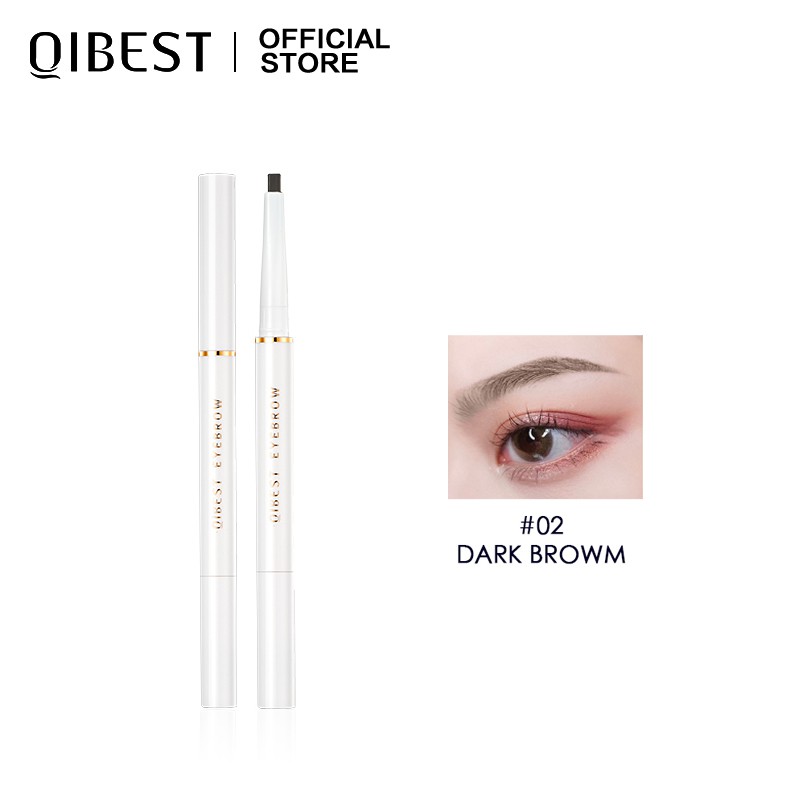 Chì kẻ lông mày trang điểm QIBEST chống thấm nước 5 màu sắc tùy chọn 12.5g | BigBuy360 - bigbuy360.vn