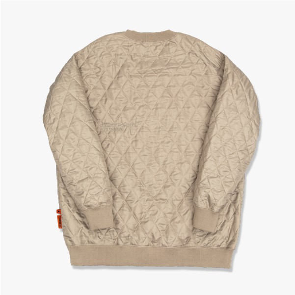 Áo Sweater Essential Quilted Sweater “Tan”